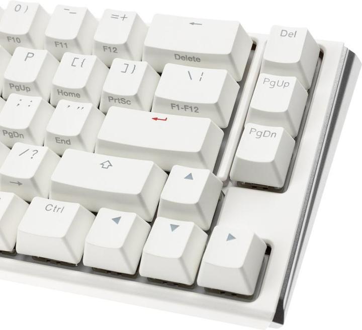 Immagine prodotto Ducky Mini tastiera da gioco One 3 Classic bianca/nera, LED RGB - MX-Brown (USA) (US, Cablato)