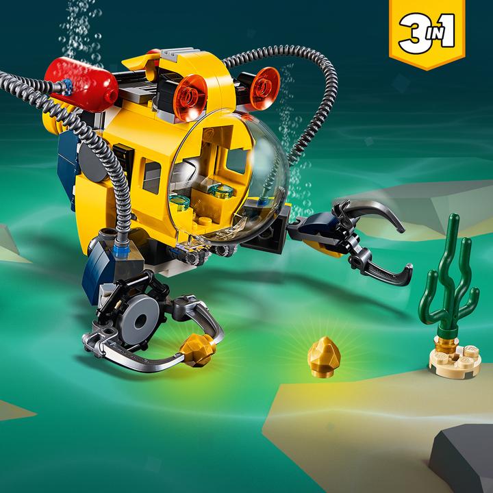 Actual product image LEGO Underwater Robot (31090, LEGO Creator 3-in-1)