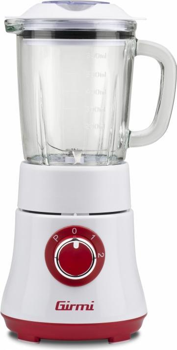 Actual product image Girmi FR23 0.6 L Table blender 300 W Red, Transparent, White (300 W)