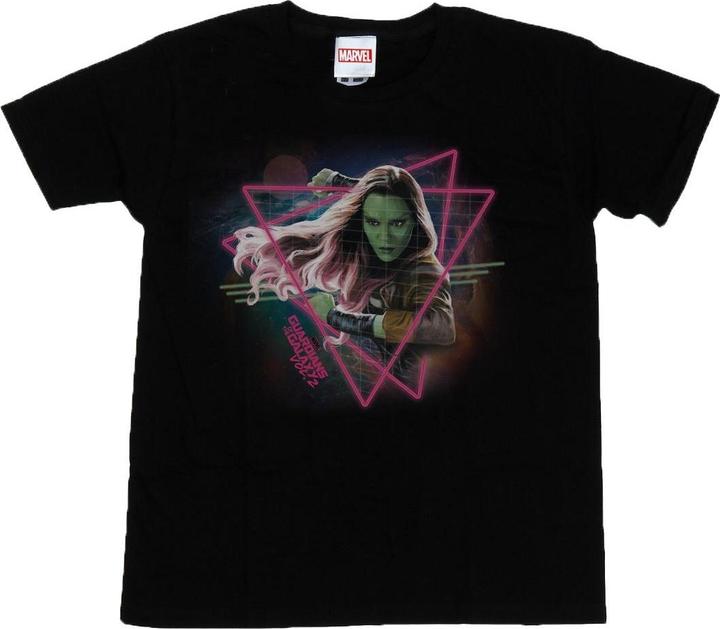 Image du produit - T-shirt GUARDIANS OF THE GALAXY NEON GAMORA - Garçon (128)