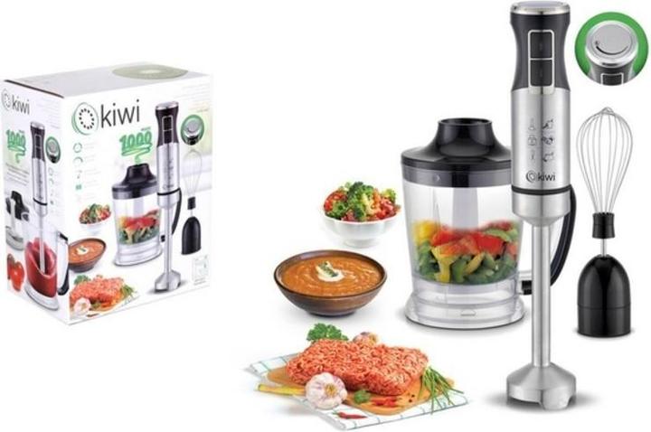 Immagine prodotto Kiwi Set di fruste in acciaio inox 1000w 1l