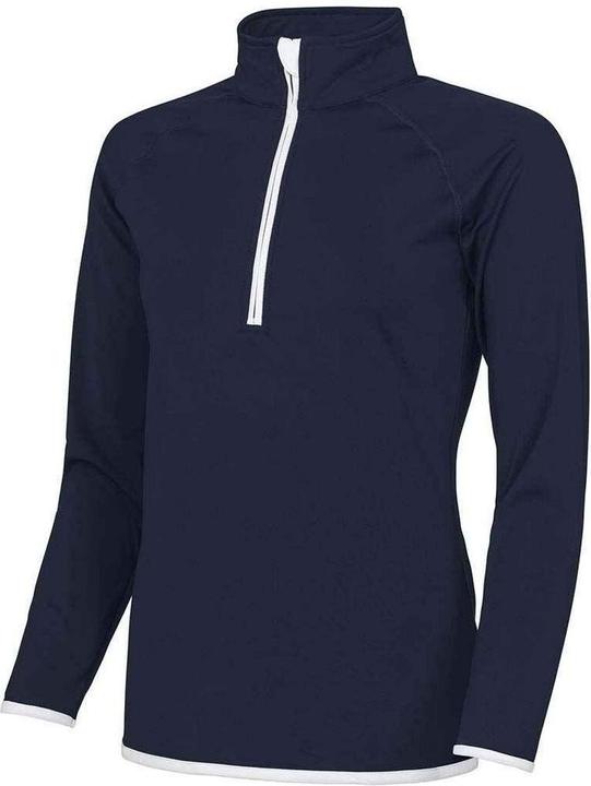 Blanc arctique, Bleu foncé