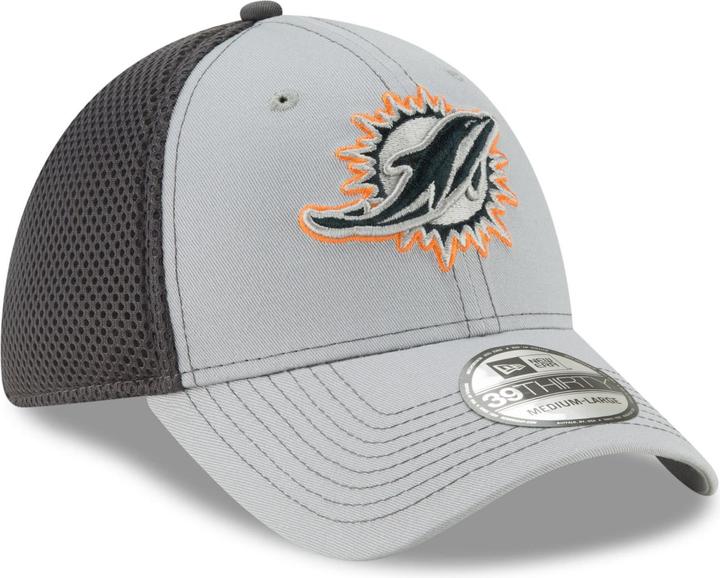 Image du produit New Era 39Thirty Stretch Mesh Cap - Miami Dolphins (XL)