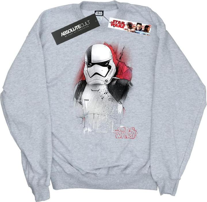 Star Wars The Last Jedi Stormtrooper Brushed Sweatshirt Jungen