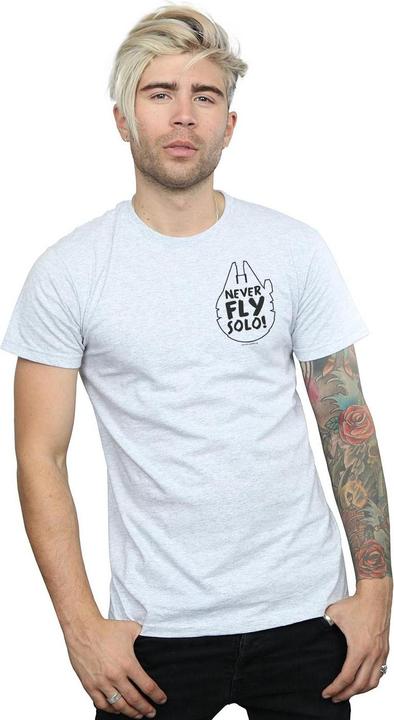 Produktbild Star Wars Never Fly Solo TShirt (3XL)