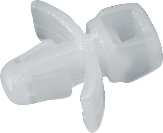 Actual product image RND Electronics Cable Tie Holder 3.8mm White Polyamide 6.6 Pack of 100 (Plastic cable ties, 6.10 mm, 100 pcs.)
