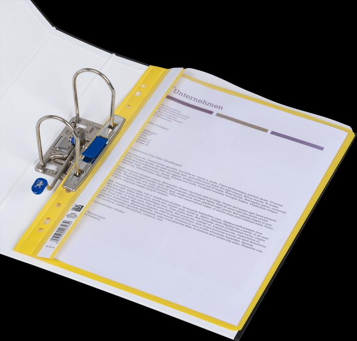 Actual product image Oxford Rportfile Pched A4 225sh Pp Smo Yel (A4, 1 x)