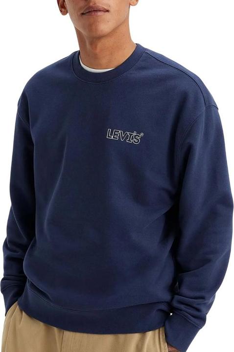 Actual product image Levis Unisex Adult Graphic Crew Neck Relaxed Fit Sweatshirt (S)