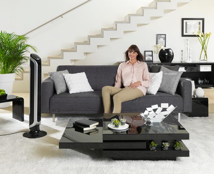Produktbild Rowenta VU6620 Eole Infinite, Turmventilator, 180°-Oszillation, 3 verschiedene Luftgeschwindigkeiten, t (43 dB)