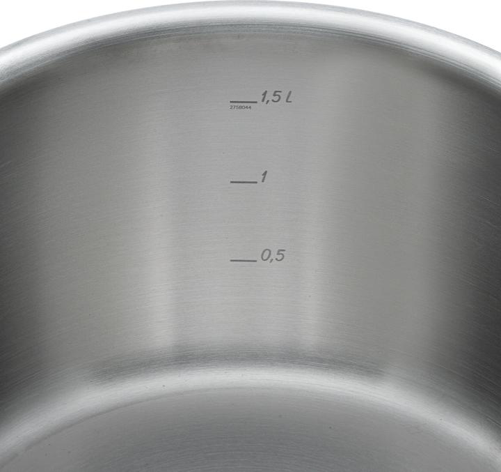 Produktbild WMF Bratentopf PREMIUM ONE silberfarben (16 cm, Bräter + Schmortopf, Edelstahl)