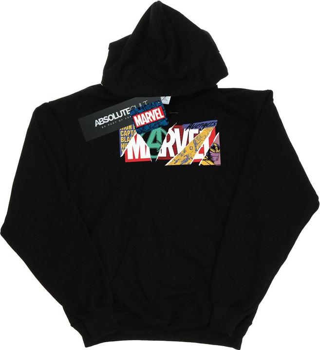Immagine prodotto Collage Logo Felpa con Cappuccio Uomo (L)