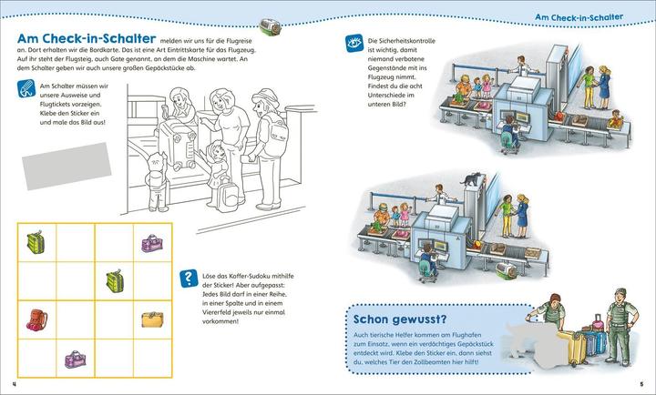Produktbild Tessloff WAS IST WAS Junior Mitmach-Heft Flughafen und Flugzeuge