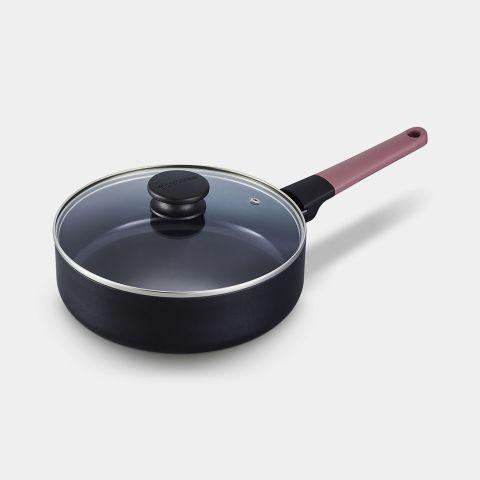 Immagine prodotto Brabantia Padella Tasty+, 24 cm, antiaderente (24 cm, Padella per friggere, Alluminio)