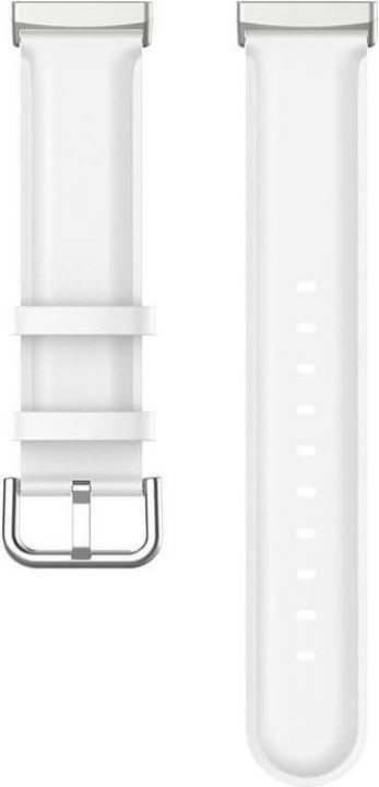 Produktbild Cover-Discount Fitbit Versa / Sense - Lederarmband weiss (Kunstleder, Versa 3, Sense)