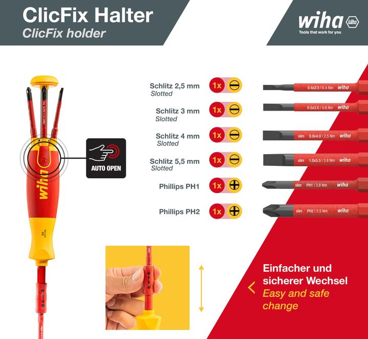 Actual product image Wiha Screwdriver (Port)