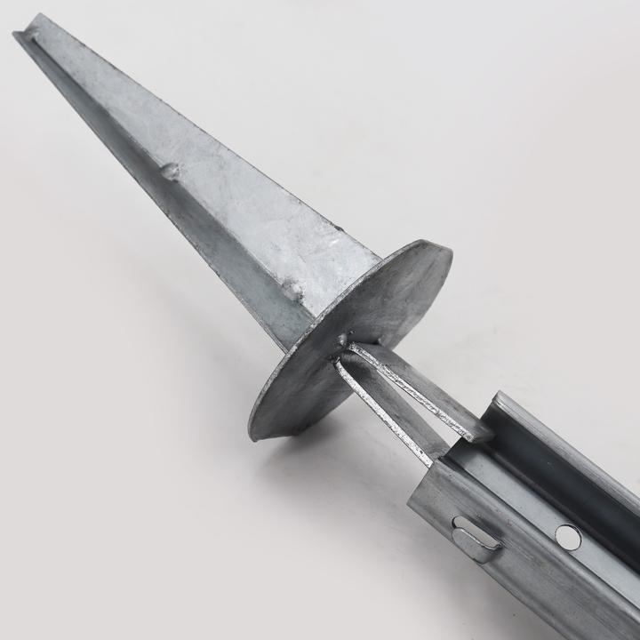 Actual product image Aquagart 4 Längs-Strebensets Z-Profil Pfahl Wildzaun Forstzaun