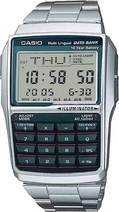 Actual product image Casio Databank (Digital watch, 37.40 mm)