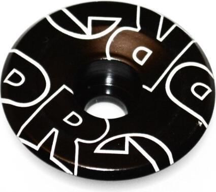 Produktbild PRO Steuersatzkappe Alu Schwarz 1 1/8" Nur Kappe