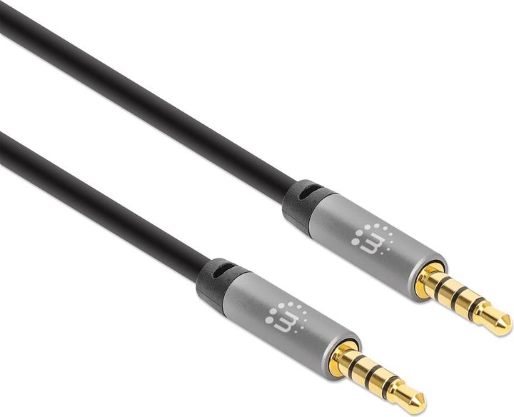 Produktbild Manhattan Audiokabel Aux Klinke Stecker (3 m, 3.5mm Klinke (AUX))