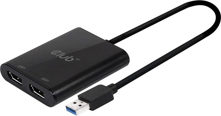 Actual product image Club 3D CSV-1477 USB A to DisplayPort (DP, 9.30 cm)
