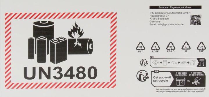 Image du produit IPC JHT2H (4 cellules, 6400 mAh)