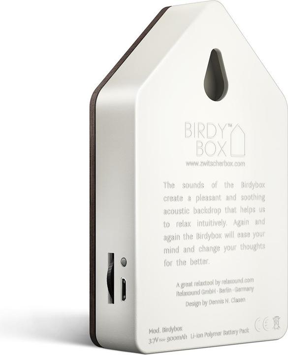 Produktbild Zwitscherbox Birdy-Box (7.5 x 2.5 x 12.5 cm)