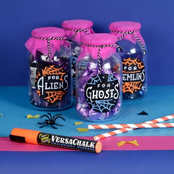 Image du produit VersaChalk - Marqueur craie liquide néon Set de 8 avec pointe de 5 mm (Multicolore, 5 mm, 8 x)