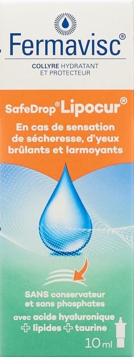 Image du produit OmniVision FERMAVISC SafeDrop Lipocur Gtt Opht Fl 10 ml (10 ml, Fermavisc SafeDrop Lipocur Gtt Opht Fl 10 ml)
