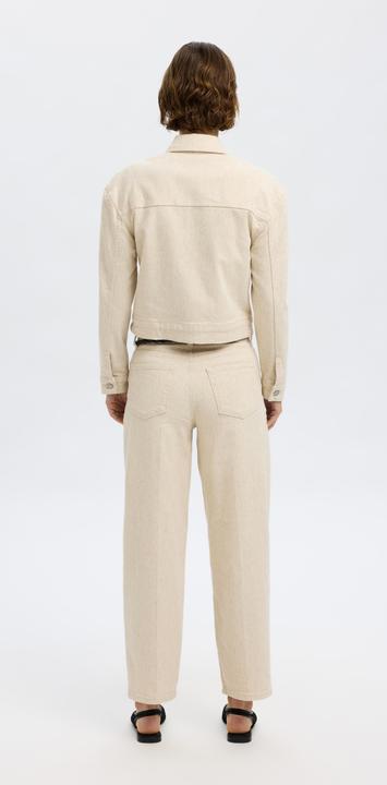 Produktbild Selected Femme Mid Waist Barrel Fit Jeans (W26/L32)