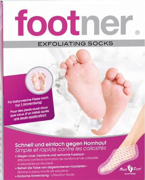 Actual product image Footner Exfoliating Socks (Foot mask, 642.60 ml)