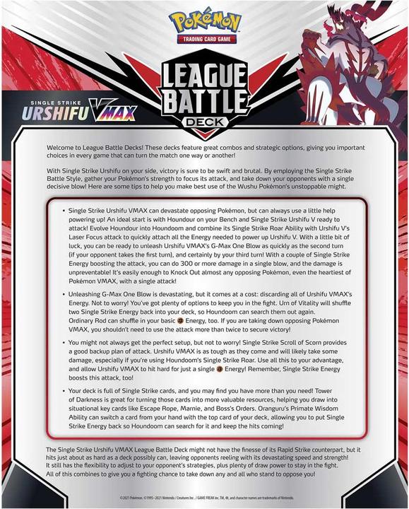 Actual product image Pokémon League Battle Decks (English, Deck)