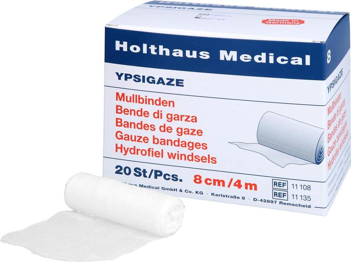 Actual product image Holthaus Gauze Bandage Din 8cmx4m