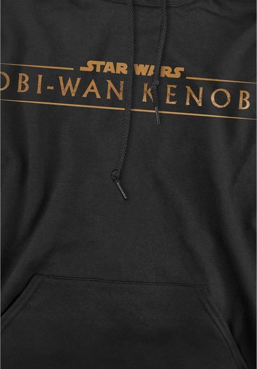 Actual product image Star Wars Mens Obi Wan Kenobi Logo Hoodie (L)