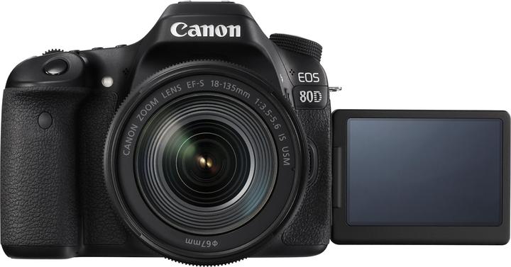 Canon EOS 80D Kit (18 - 135 mm, 24.20 Mpx, APS-C / DX)