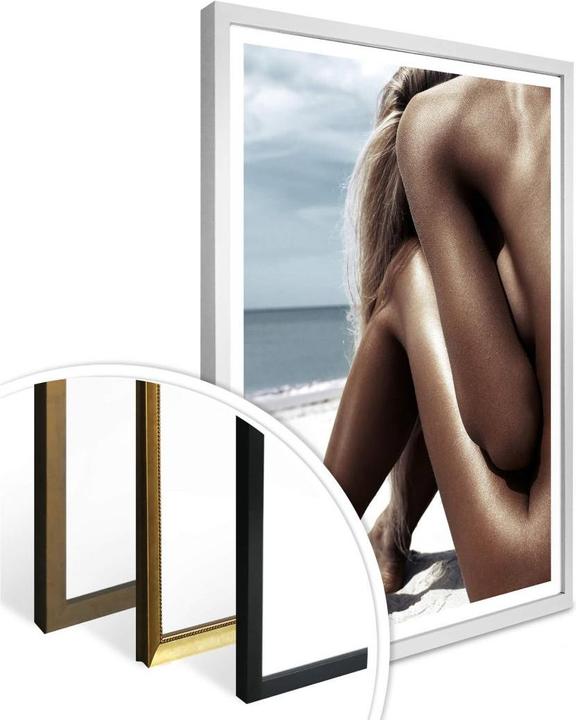 Immagine prodotto Trenddeko Nudo sulla spiaggia (120 x 150 cm)