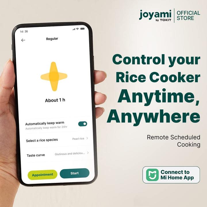 Produktbild Joyami Mini Smart Reiskocher (EU-Stecker)