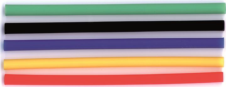 Actual product image Sellmer Mini drinking straws black 0.5x12cm, bag à 200pcs. (200 x)
