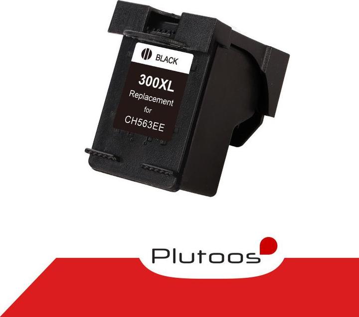 Immagine prodotto Plutoos Cartuccia HP 300 XL XXL compatibile, nero CC640EE