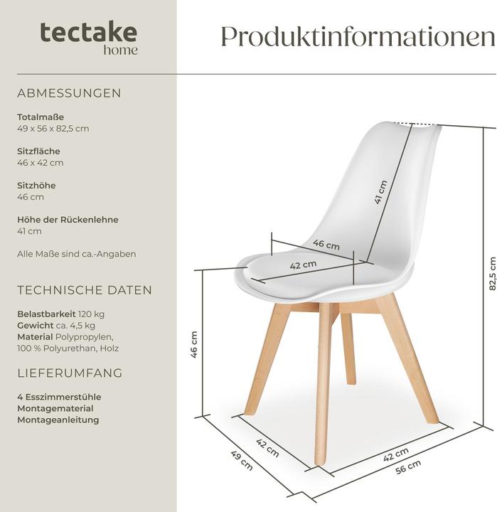 Produktbild tectake 4 Friederike