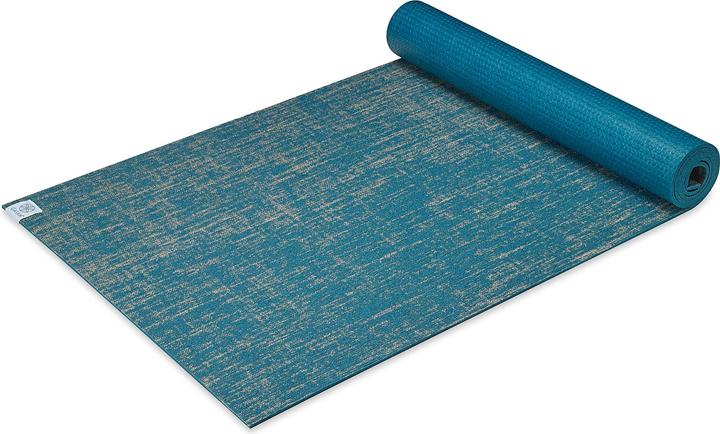 Actual product image Gaiam JUTE YOGA MAT 6mm,design design (5 mm)