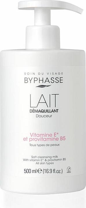 Byphasse Leche Desmaquillante Douceur Vitamina e y Provitamina B5 500ml (Reinigungsmilch, 500 ml)