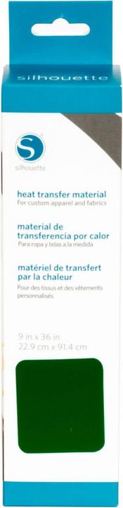 Produktbild Silhouette Aufbügelfolie beflockt