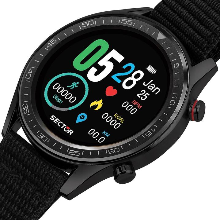 Actual product image Sector Smart S-02 (Digital watch, 46 mm)