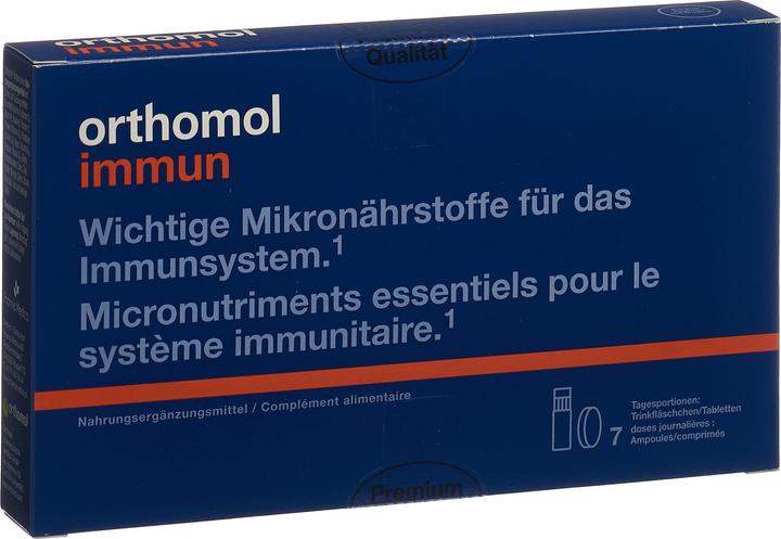 Actual product image Pharma Medica orthomol Immun Trinkamp (7 Piece, 286 g)