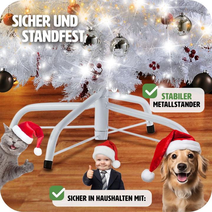Actual product image tectake Artificial Christmas tree (180 cm)
