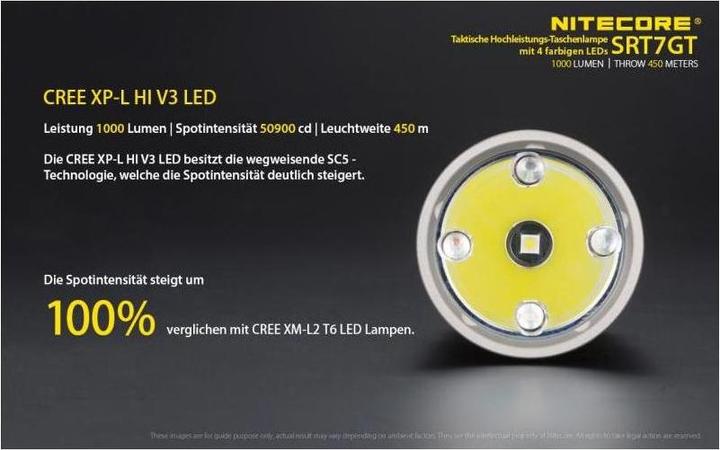 Produktbild Nitecore Srt7gt (15.80 cm, 1000 lm)