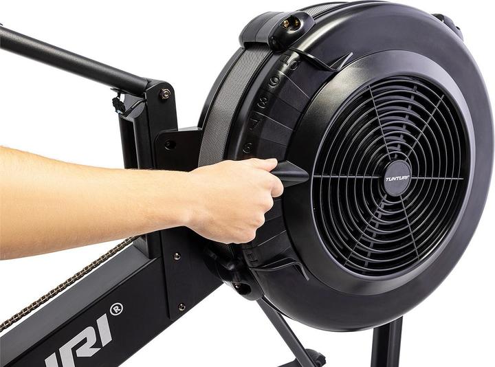 Produktbild Tunturi Fitrow 80i Ruderkranker - Rudermaschinenfitness - faltbares Rudergerät - 10 Widerstand - Luf