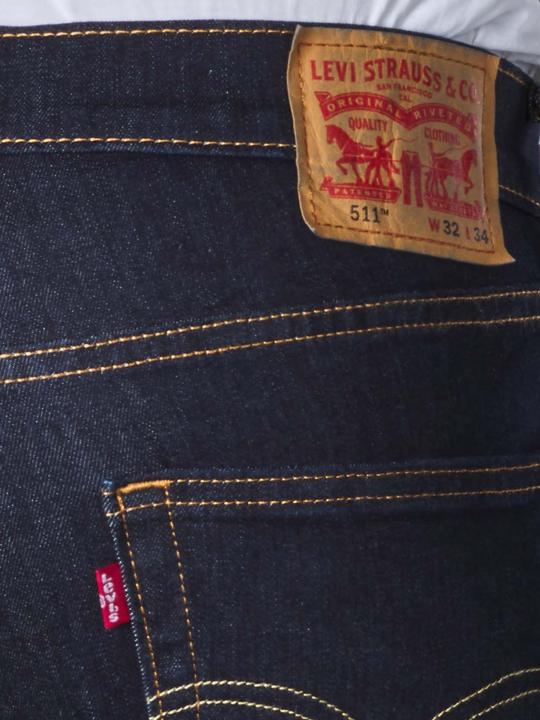 Produktbild Levis 511 Jeans Slim Fit dark hollow (W32/L32)