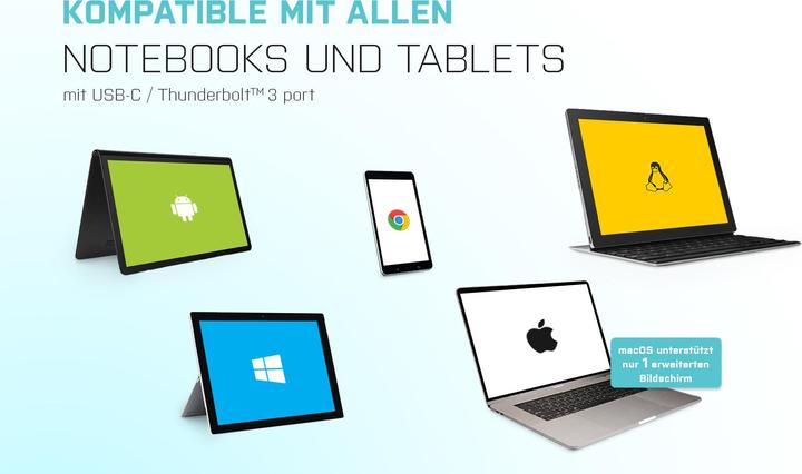 Immagine prodotto i-tec Nano (USB-C, 3 Porti)