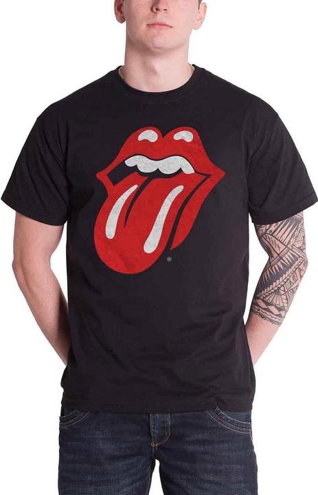 Produktbild The Rolling Stones T-shirt Erwachsene mit klassischer Zunge (M)